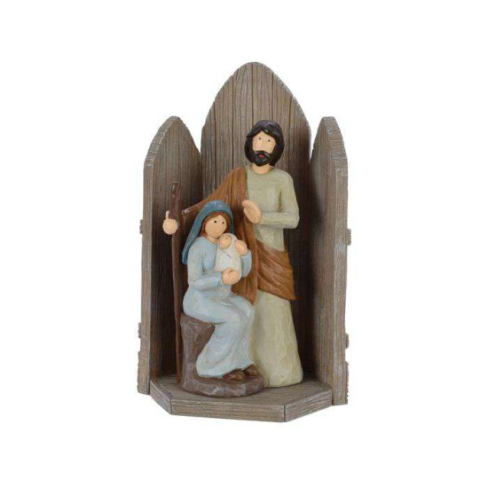 /CRECHE 3FIG JESUS-MARIE-JOSEPH de Kaemingk - deco de la maison dans 👼Crèche