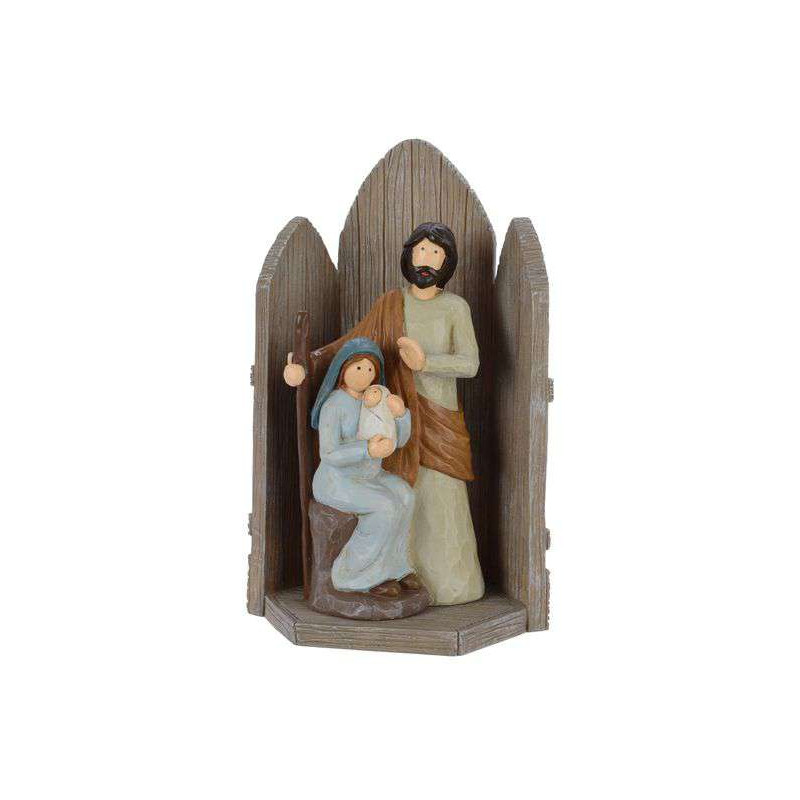 /CRECHE 3FIG JESUS-MARIE-JOSEPH de Kaemingk - deco de la maison dans 👼Crèche