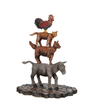 LES MUSICIENS DE BREMER de Edelman - deco maison et noël dans 🎅Figurine de Noël
