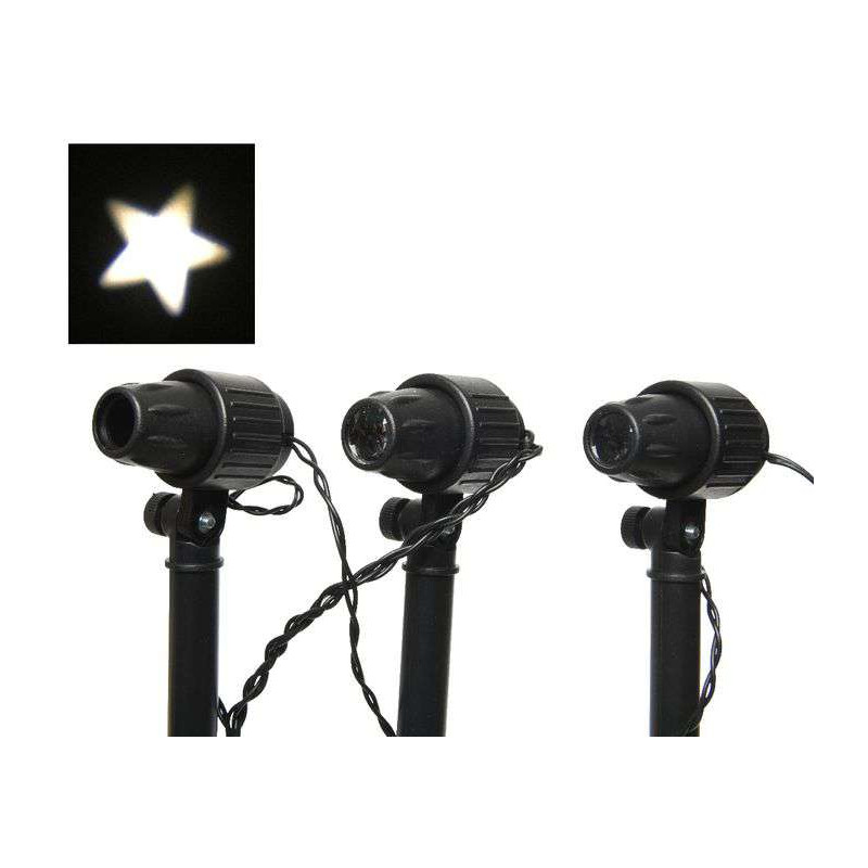 /PROJECTEUR ETOILE 3.50M-8L BLC.C de Kaemingk - deco de la maison dans 💡Guirlande et déco électrique