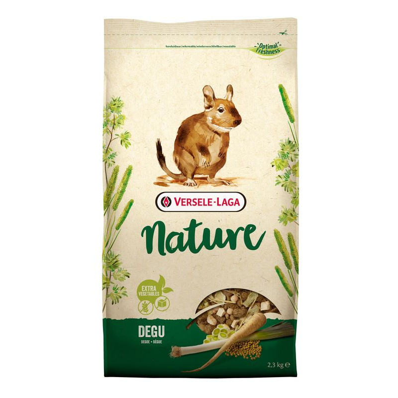 Nature Degu 2.3Kg versele laga de Versele Laga - Orlux - Pâtée pour oiseaux et nourriture rongeurs dans Nourriture pour rongeurs
