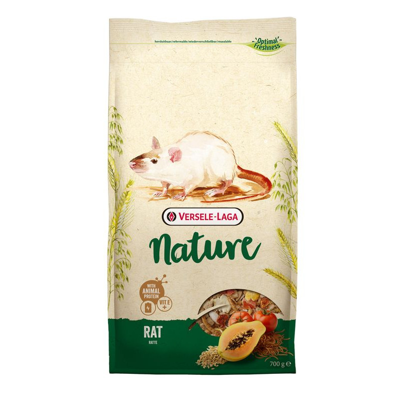 Nature Rat 0.7Kg versele laga de Versele Laga - Orlux - Pâtée pour oiseaux et nourriture rongeurs dans Nourriture pour rongeurs