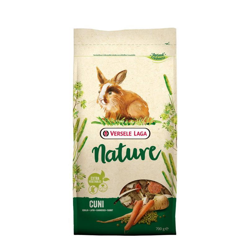 Nature Cuni-Lapin 0.7Kg versele laga de Versele Laga - Orlux - Pâtée pour oiseaux et nourriture rongeurs dans Nourriture pour...
