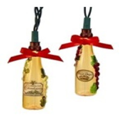 SUSP BOUTEILLE DE VIN de Christmas inspirations - Décoration de Noël dans 🎄Déco de sapin