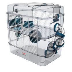 CAGE RONGEUR RODY3 DUO BLEU de Zolux - Produit pour animaux dans Cages pour rongeurs