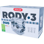 CAGE RONGEUR RODY3 DUO BLEU de Zolux - Produit pour animaux dans Cages pour rongeurs