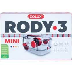 CAGE RONGEUR RODY3 MINI GRENADINE de Zolux - Produit pour animaux dans Cages pour rongeurs