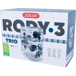 CAGE RONGEUR RODY3 TRIO BLEU de Zolux - Produit pour animaux dans Cages pour rongeurs