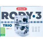 CAGE RONGEUR RODY3 TRIO BLEU de Zolux - Produit pour animaux dans Cages pour rongeurs