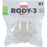 TUBE Y RODY3 GRIS TRANSP de Zolux - Produit pour animaux dans Cages pour rongeurs