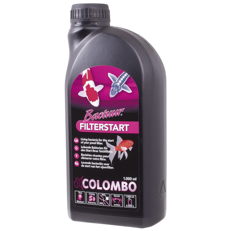 COLOMBO BACTUUR FILTER START 1000ML de Superfish - Aquadistri - accessoires pour aquarium et bassin dans Traitement bassin et...