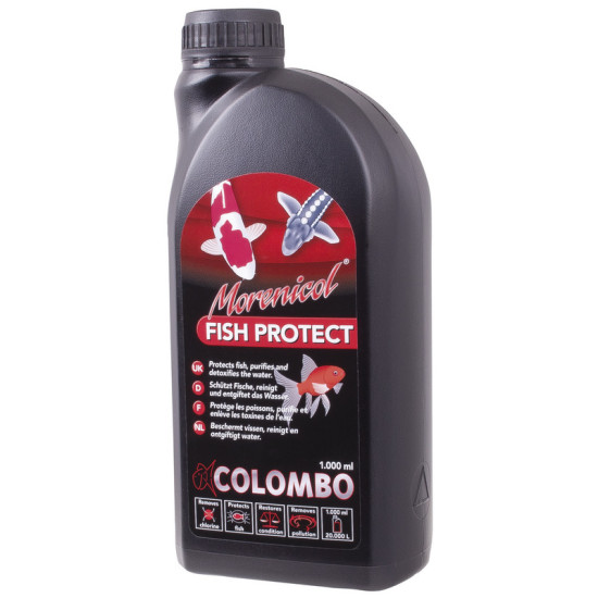 COLOMBO FISH PROTECT 1000ML/20000L de Superfish - Aquadistri - accessoires pour aquarium et bassin dans Traitement bassin et ...