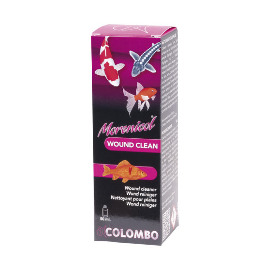 /COLOMBO WOUND CLEAN 50 ML de Superfish - Aquadistri - accessoires pour aquarium et bassin dans Traitement bassin et etangs
