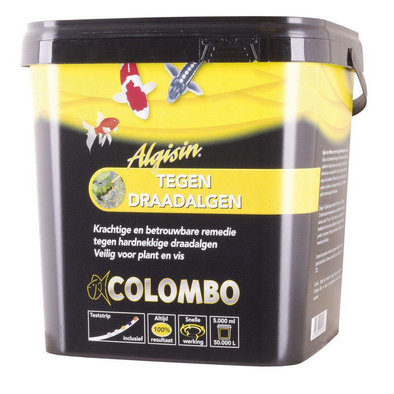 COLOMBO ALGISIN 5000ML/50000L de Superfish - Aquadistri - accessoires pour aquarium et bassin dans Traitement bassin et etangs