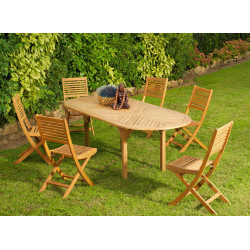 CHAISE SATURNE COLORIS LOOK TECK de Proloisirs - Océo - table et fauteuil et mobilier de jardin dans 🪑 Chaise pour l'exterieur