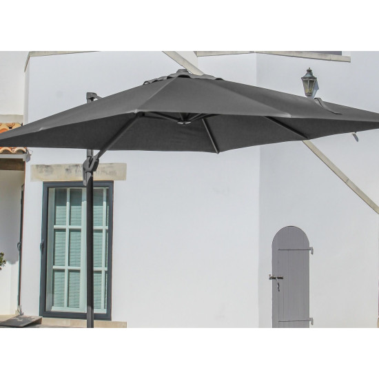 TOILE DEPORTE 3X3 GRD 6 - GREY de Proloisirs - Océo - table et fauteuil et mobilier de jardin dans 🏖️ Parasol pour l'exterieur