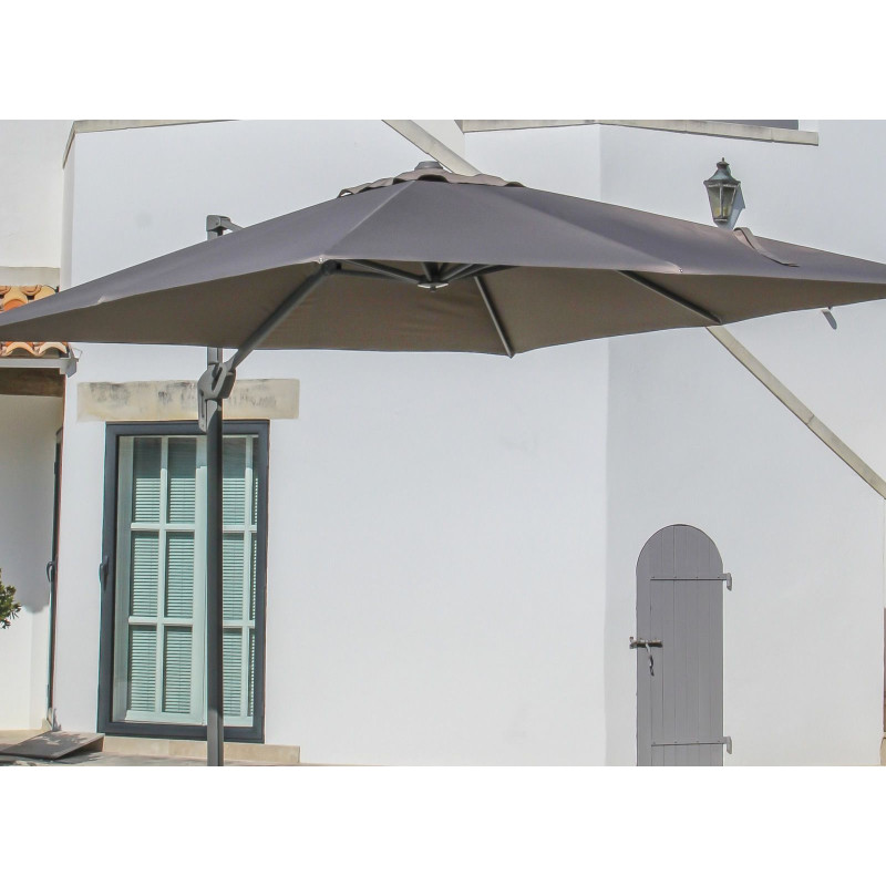 TOILE DEPORTE 3X3 GRD 6 - TAUPE de Proloisirs - Océo - table et fauteuil et mobilier de jardin dans 🏖️ Parasol pour l'exterieur