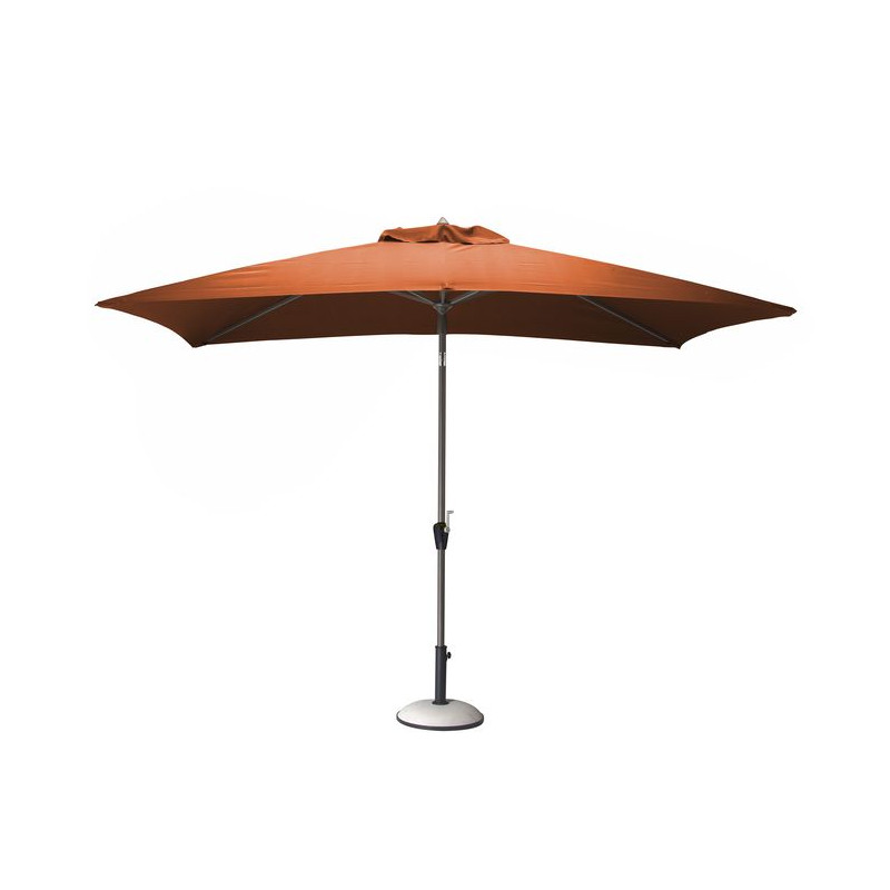 PARASOL 3X2 INCLINABLE PAPRIKA de Proloisirs - Océo - table et fauteuil et mobilier de jardin dans 🏖️ Parasol pour l'exterieur