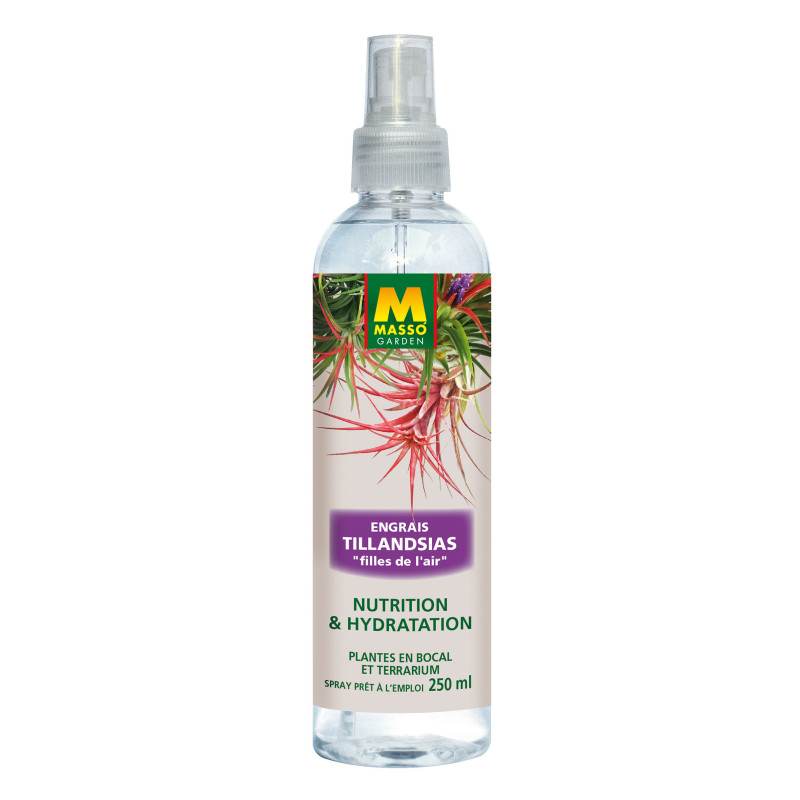 Engrais Foliaire Tillandsias 250 Ml Masso Garden de Masso - Engrais bio et soin des plantes dans Engrais Foliaire pour plantes