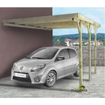 Carport Henri Adossable - pour voiture de Madeira- Garage et abris de jardin dans 🚗 Garage et Abris de jardin