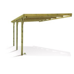 Carport Henri Adossable - pour voiture de Madeira- Garage et abris de jardin dans 🚗 Garage et Abris de jardin