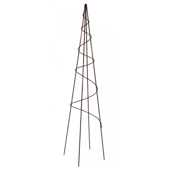 GRIMPANTE SPIRALE FER VIEILLI 1 M de Louis moulin, décoration pour le jardin dans Treillage pour le jardin