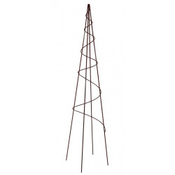 GRIMPANTE SPIRALE FER VIEILLI 1 M de Louis moulin, décoration pour le jardin dans Treillage pour le jardin