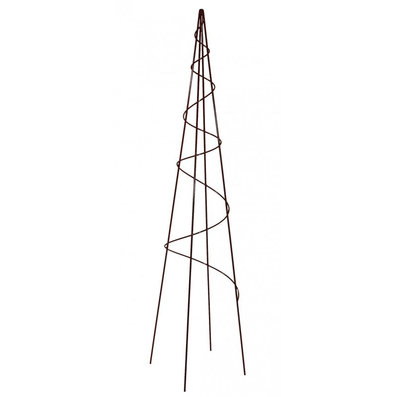 GRIMPANTE SPIRALE FER VIEILLI 1 M de Louis moulin, décoration pour le jardin dans Treillage pour le jardin