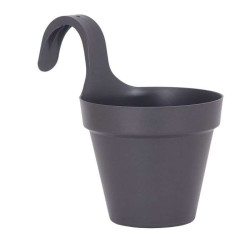 POT CAPRI BALCON INDIVIDUEL 20CM ANTHRACITE - Ar de Artevasi - Vases et jardinières Déco dans Jardinieres