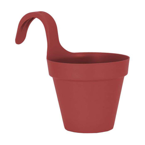 POT CAPRI BALCON INDIVIDUEL 20CM ROUGE FONCÉ - A de Artevasi - Vases et jardinières Déco dans Jardinieres