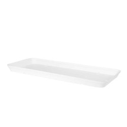 /SOUC. CAPRI XL RECTANG. 100CM BLANC - Artevasi de Artevasi - Vases et jardinières Déco dans Soucoupe de pots