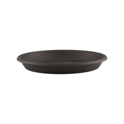 SOUCOUPE RONDE 9.5CM ANTHRACITE - Artevasi de Artevasi - Vases et jardinières Déco dans Soucoupe de pots