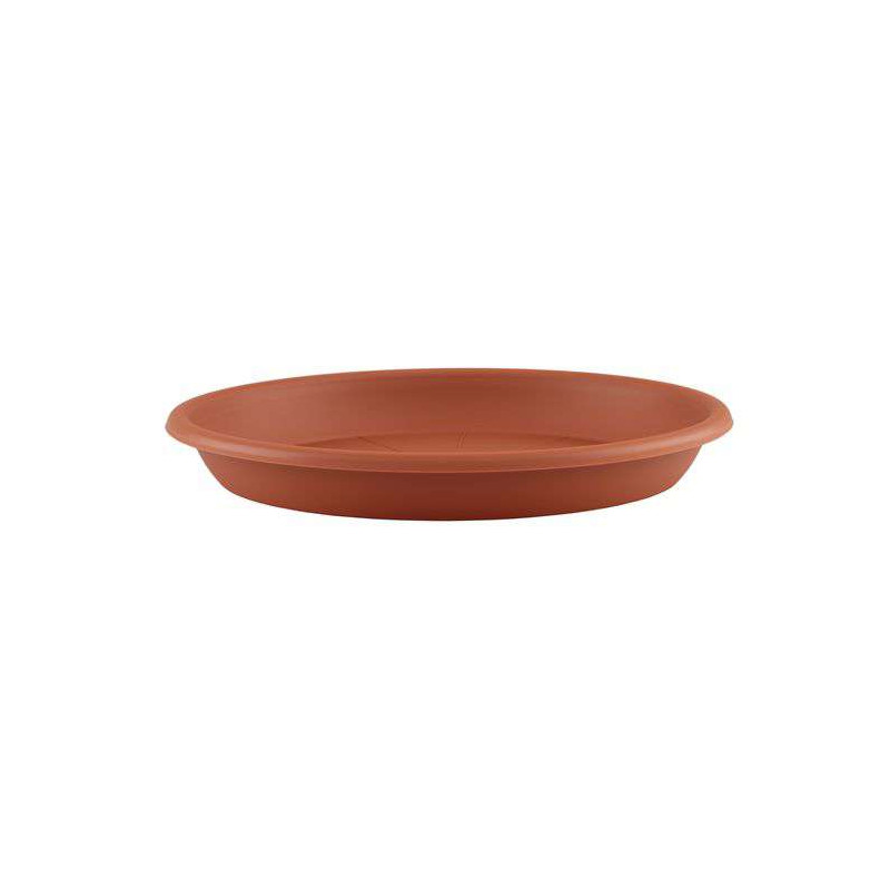 Soucoupe Ronde 18Cm Coloris Terre Cuite de Artevasi - Vases et jardinières Déco dans Soucoupe de pots