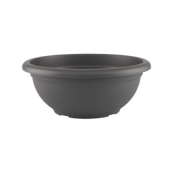 COUPE VENEZIA 40CM ANTHRACITE - Artevasi de Artevasi - Vases et jardinières Déco dans Pots en plastique