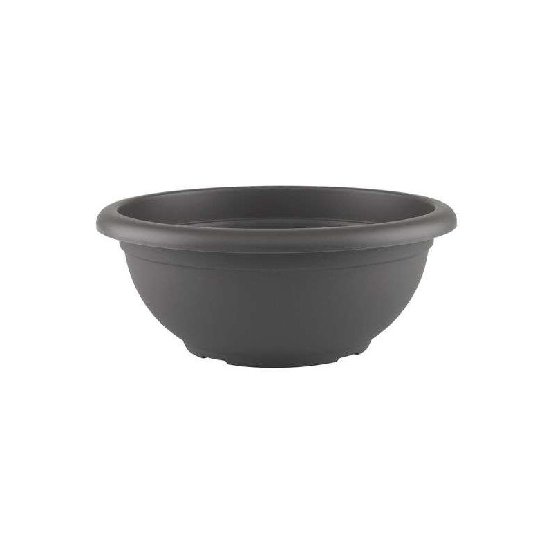 COUPE VENEZIA 40CM ANTHRACITE - Artevasi de Artevasi - Vases et jardinières Déco dans Pots en plastique