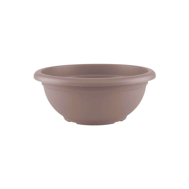 COUPE VENEZIA 50CM TAUPE - Artevasi de Artevasi - Vases et jardinières Déco dans Pots en plastique