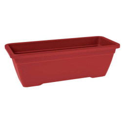 JARDINIÈRE VENEZIA 80CM ROUGE FONCÉ - Artevasi de Artevasi - Vases et jardinières Déco dans Jardinieres