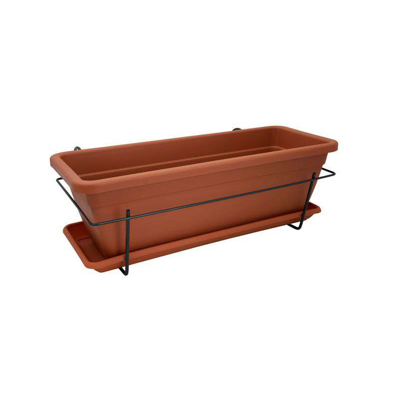 Kit Jardinière Venezia 40Cm Coloris Terre Cuite de Artevasi - Vases et jardinières Déco dans Jardinieres