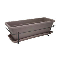 KIT JARDINIÈRE VENEZIA 50CM TAUPE - Artevasi de Artevasi - Vases et jardinières Déco dans Jardinieres