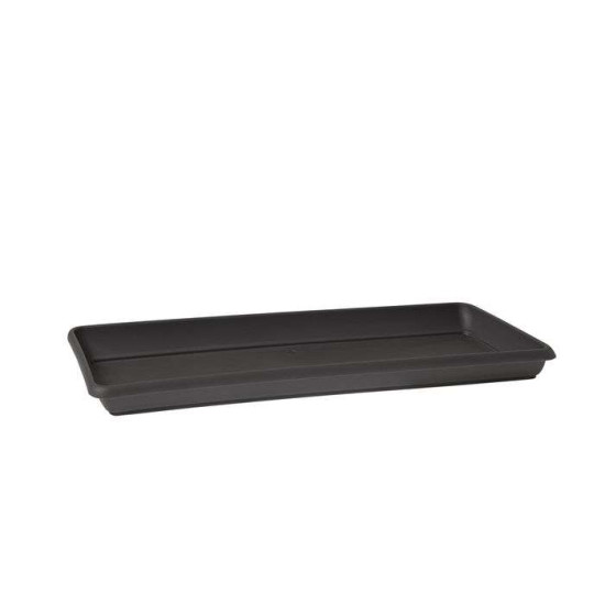 SOUC. VENEZIA RECTANG. L 60CM ANTHRACITE - Artev de Artevasi - Vases et jardinières Déco dans Soucoupe de pots
