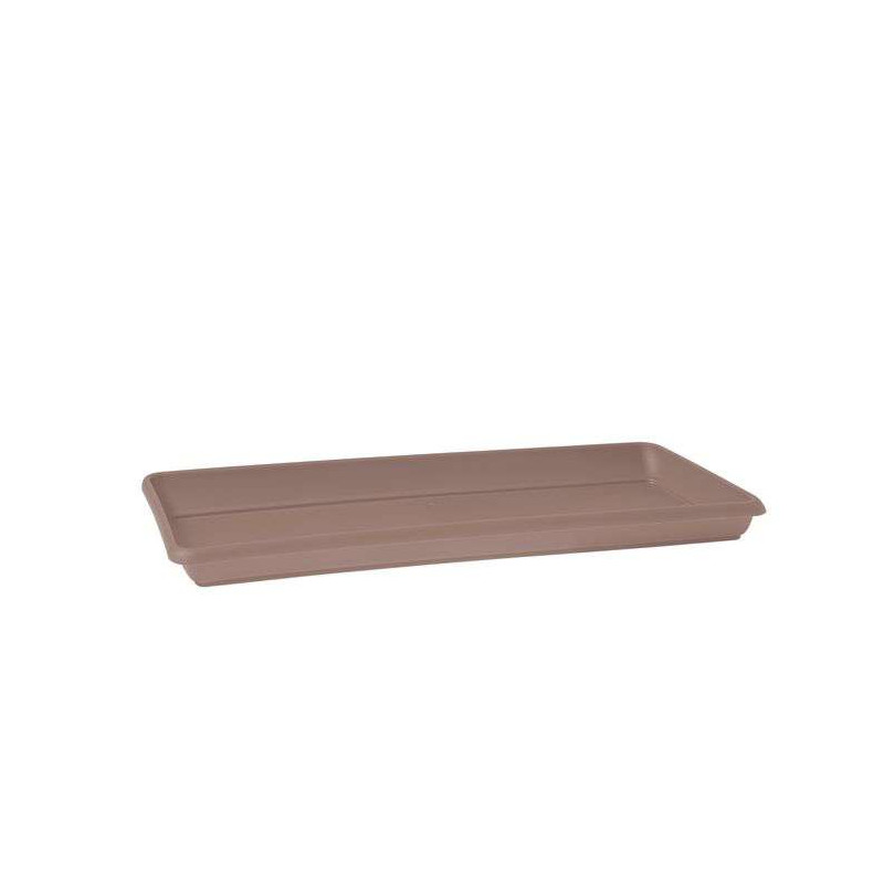 SOUC. VENEZIA RECTANG. L 80CM TAUPE - Artevasi de Artevasi - Vases et jardinières Déco dans Soucoupe de pots