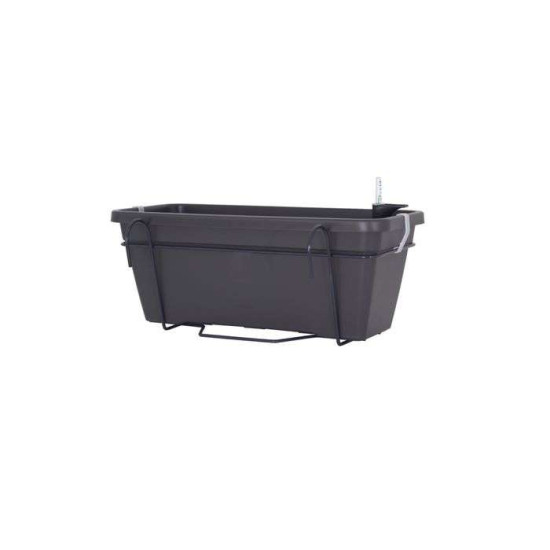 KIT JARD VENEZIA L A.-ARROSAGE 60CM ANTHRACITE - de Artevasi - Vases et jardinières Déco dans Jardinieres