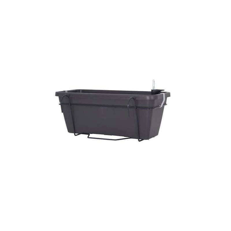 KIT JARD VENEZIA L A.-ARROSAGE 60CM ANTHRACITE - de Artevasi - Vases et jardinières Déco dans Jardinieres