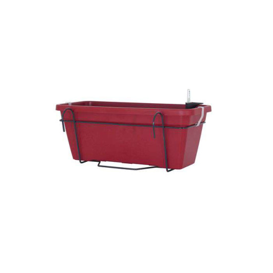 KIT JARD VENEZIA L A.-ARROSAGE 60CM ROUGE FONCÉ  de Artevasi - Vases et jardinières Déco dans Jardinieres