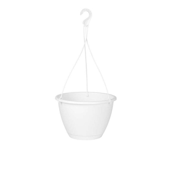 POT ALGARVE SUSPENSION 30CM BLANC - Artevasi de Artevasi - Vases et jardinières Déco dans Support de pot