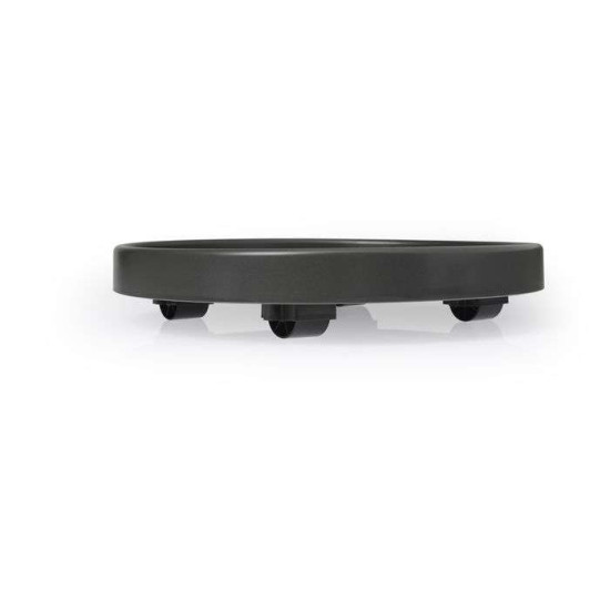 SOUCOUPE À ROULETTES 35CM ANTHRACITE - Artevasi de Artevasi - Vases et jardinières Déco dans Soucoupe de pots