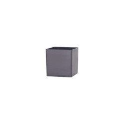 POT OSLO MATE 22CM ANTHRACITE - Artevasi de Artevasi - Vases et jardinières Déco dans Pots en plastique