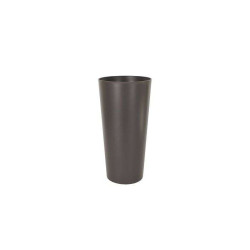POT PORTO HAUT MATE 80CM ANTHRACITE - Artevasi de Artevasi - Vases et jardinières Déco dans Pots en plastique