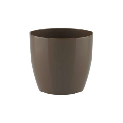 POT SAN REMO 25CM TAUPE - Artevasi de Artevasi - Vases et jardinières Déco dans Pots en plastique