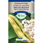 Haricot Rame Bigourdan Type Tarbais 200g -graine de Les Doigts Verts - graines de Gironde à Bordeaux dans Graines de Haricot
